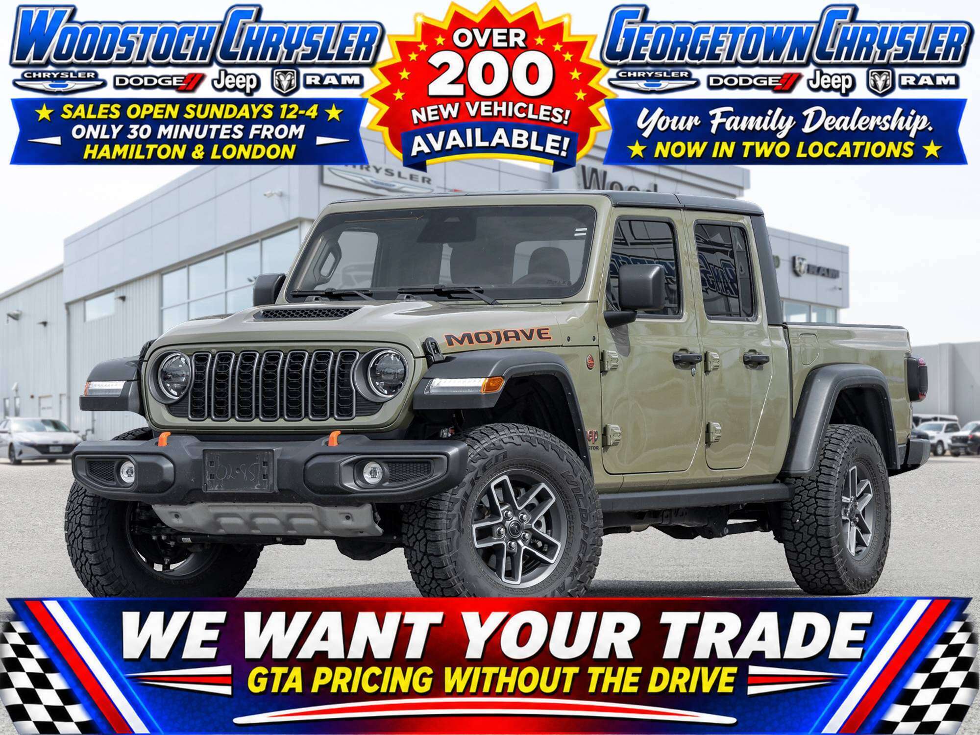 2026 Jeep Gladiator MOJAVE | FORMER CO CAR | TOW PKG | LED LIGHTS