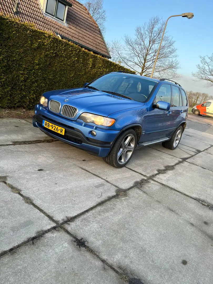 BMW X1 4.6is X5 V8 Blauw - 1