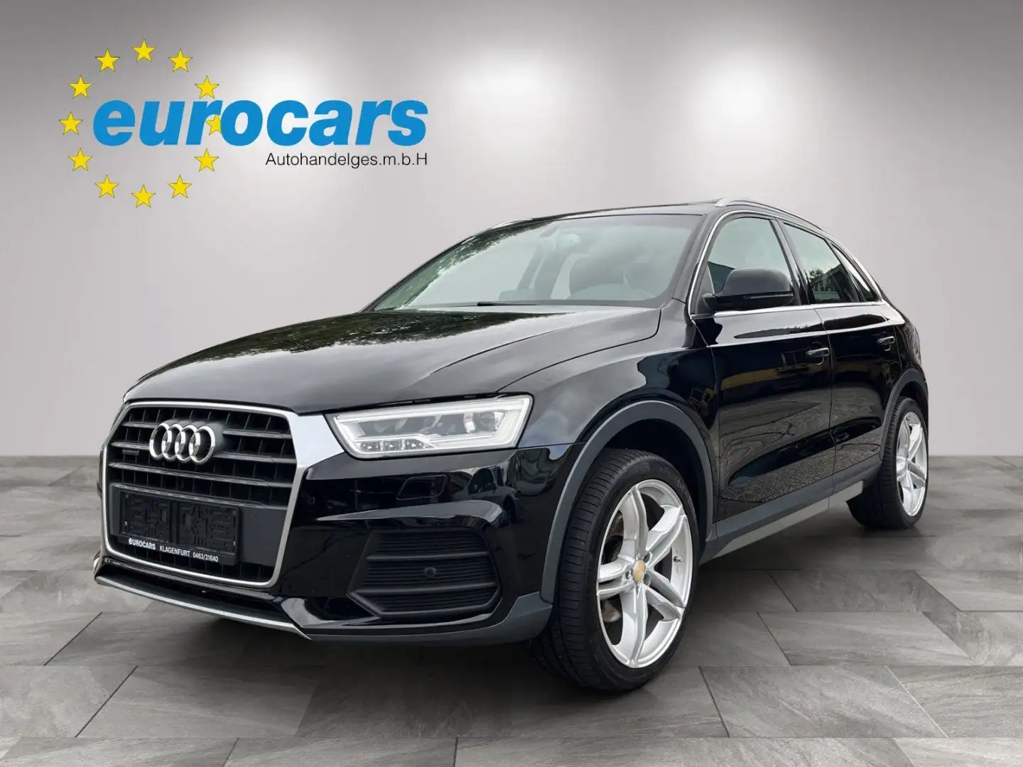Audi Q3 2.0 TDI quattro Schwarz - 1