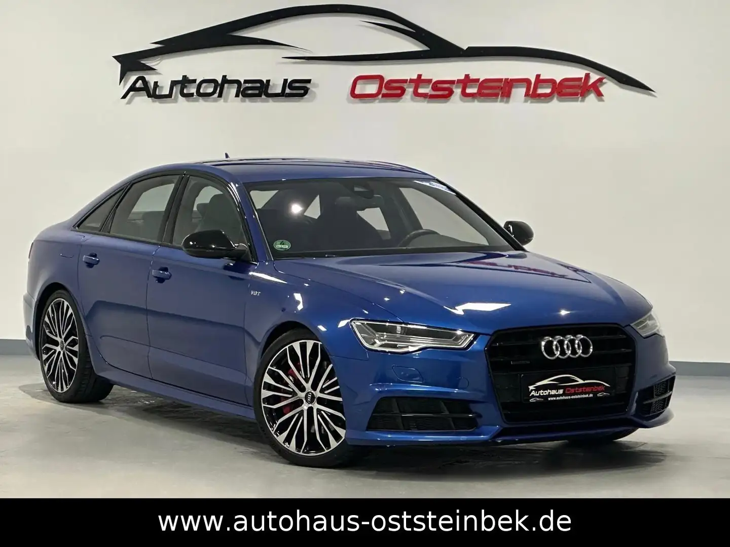 Audi A6 3.0 TDI QUATTRO COMPETITION/MATRIX/RS-SITZE/ Bleu - 1