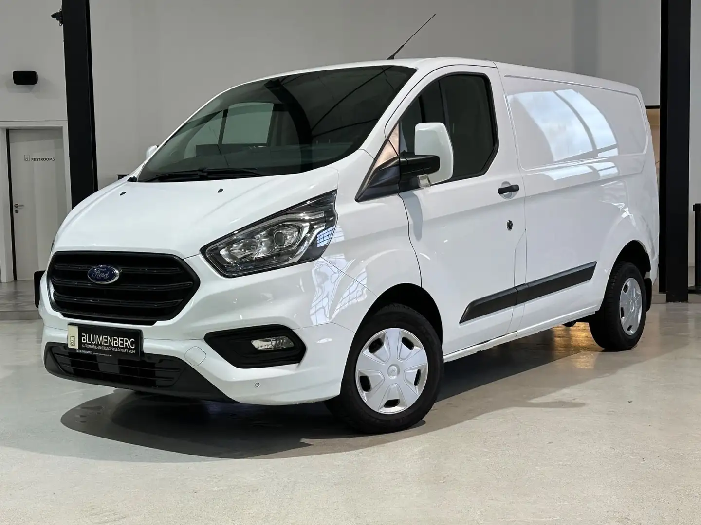 Ford Transit Custom 3 posti Bianco - 2