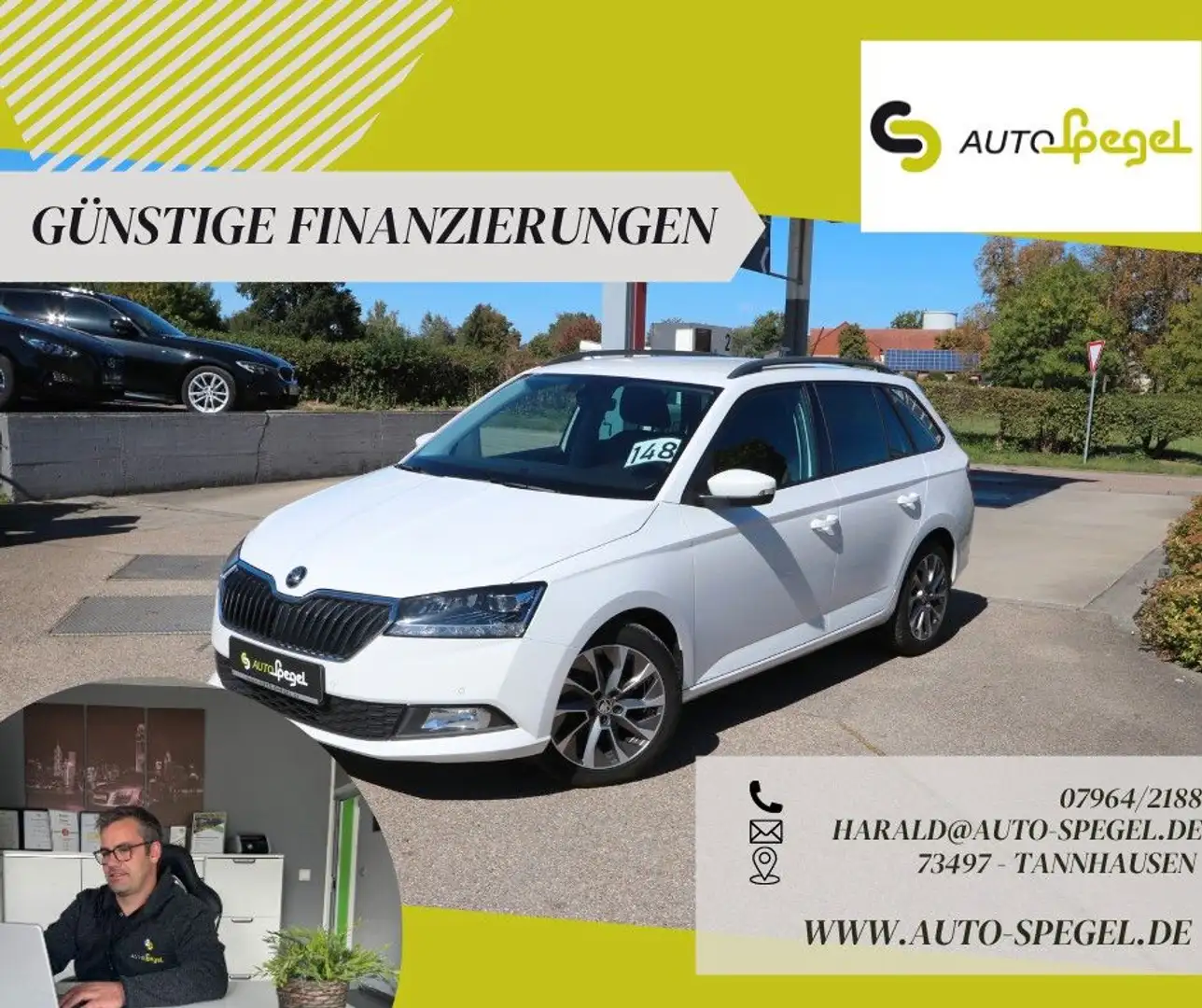 Skoda Fabia Combi Best of Navi LED DAB Carplay Blanco - 1