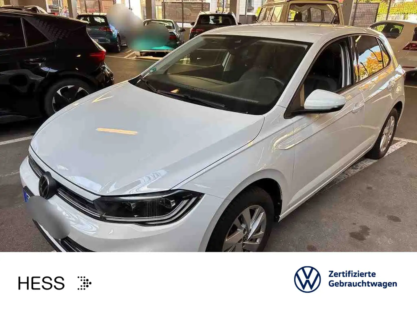 Volkswagen Polo 1.0 TSI STYLE*NAVI*IQ.LIGHT*LM*SHZ*PDC Blanc - 1