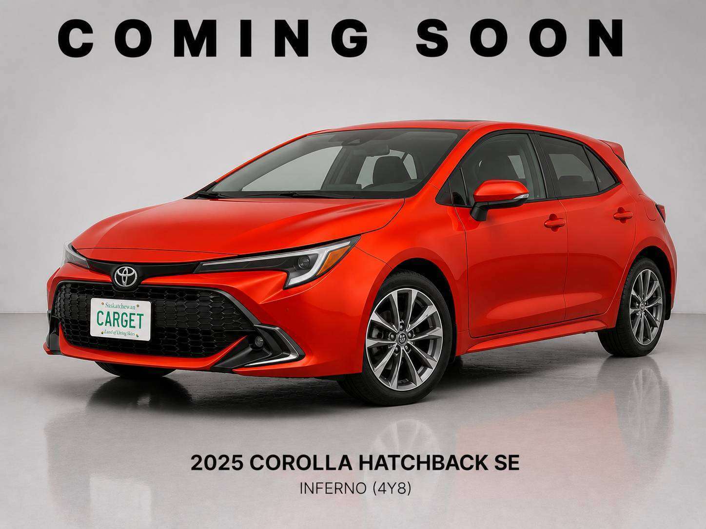 Orange 2025 Toyota Corolla Hatchback Automatic
