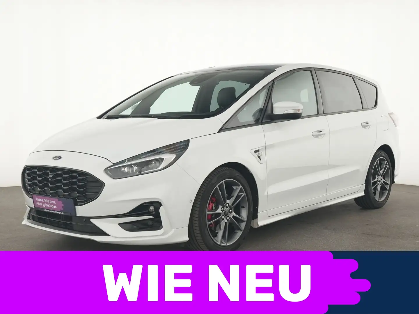 Ford S-Max ST-Line Navi|AHK|CarPlay|Pano|PDC|SHZ|LED Weiß - 1