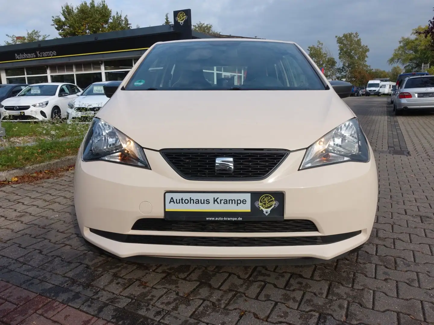 SEAT Mii By Mango Alcantara Navi SHZ PDC M&S Beige - 2
