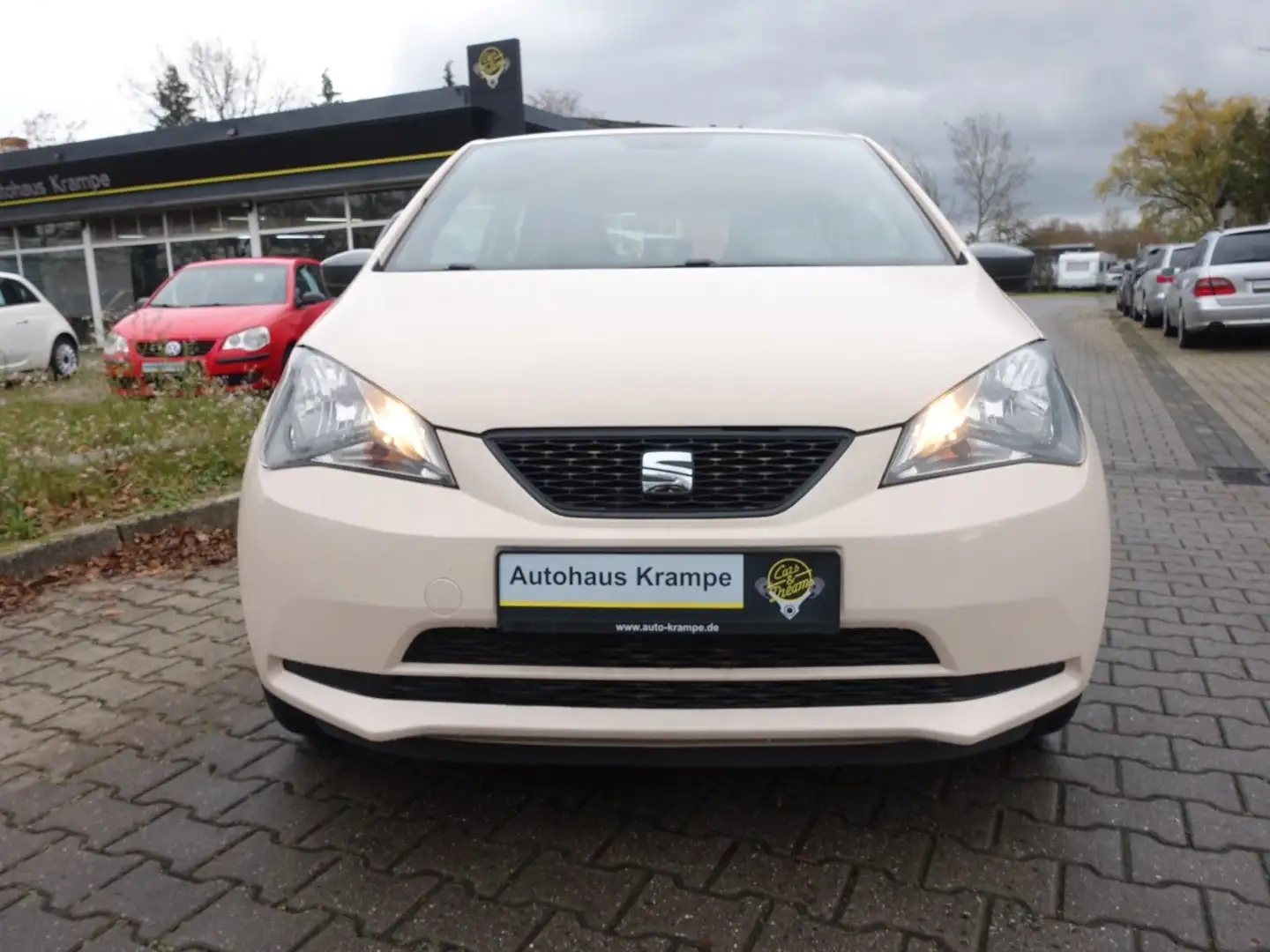 SEAT Mii By Mango Alcantara Navi SHZ PDC M&S Beige - 2