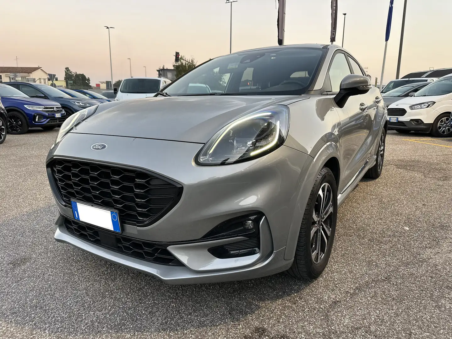 Ford Puma 1.0 EcoBoost Hybrid 125 CV S&S ST-Line Argento - 2