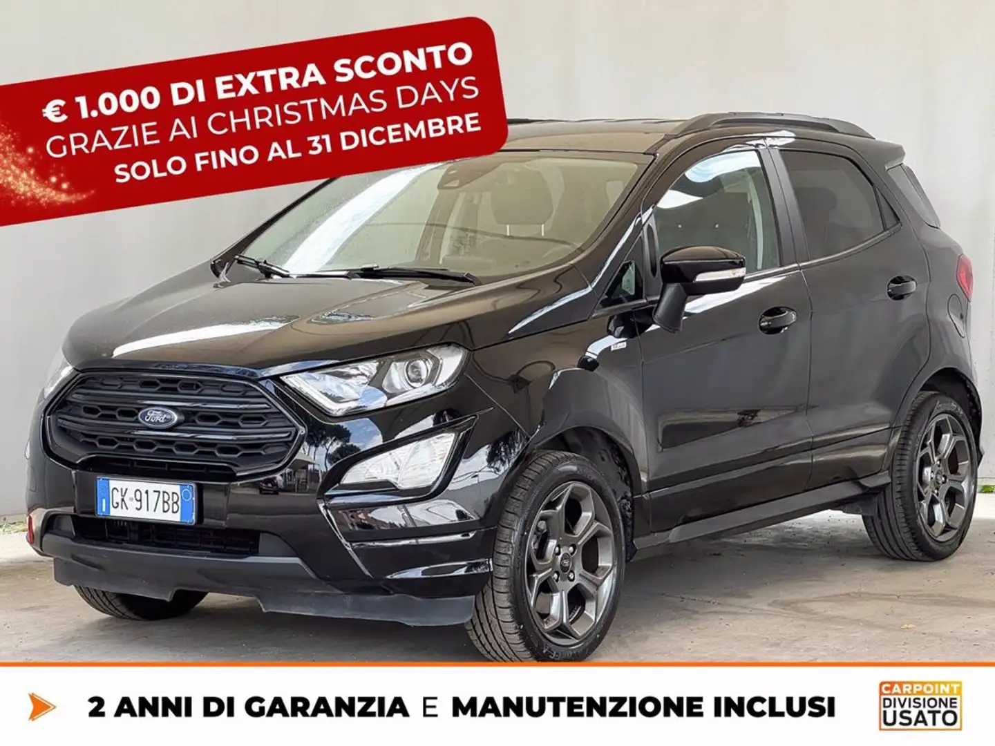 Ford EcoSport 1.0 ecoboost st-line s&s 125cv my20.25 Nero - 1