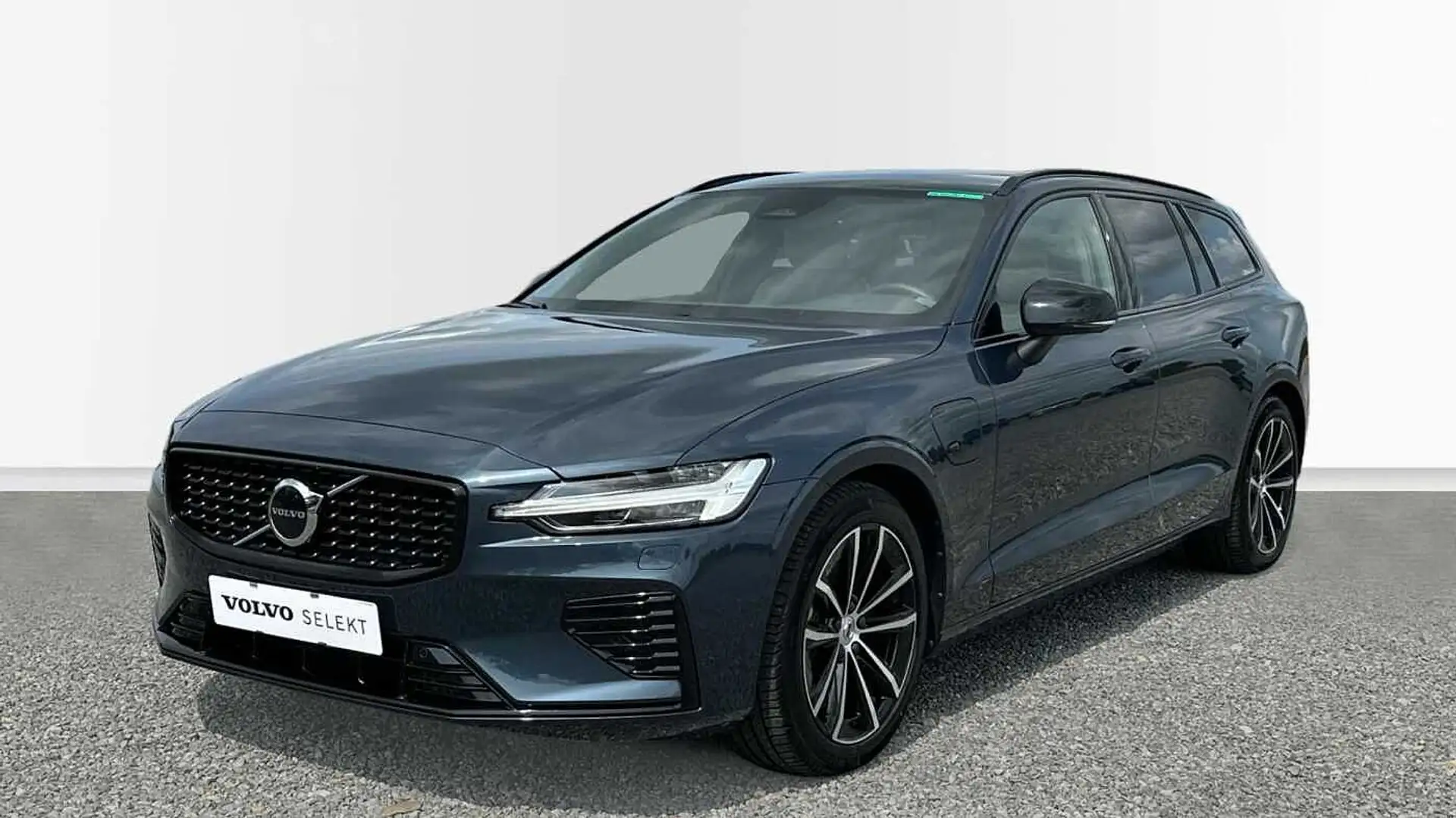 Volvo V60 Plus Dark | T6 AWD PHEV Blau - 1