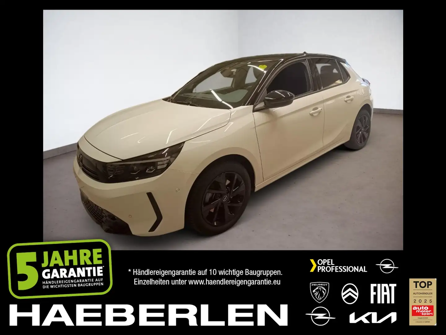 Opel Corsa F 1.2 Turbo GS LED+Navi+SHZ+Fernlichtass. Weiß - 1