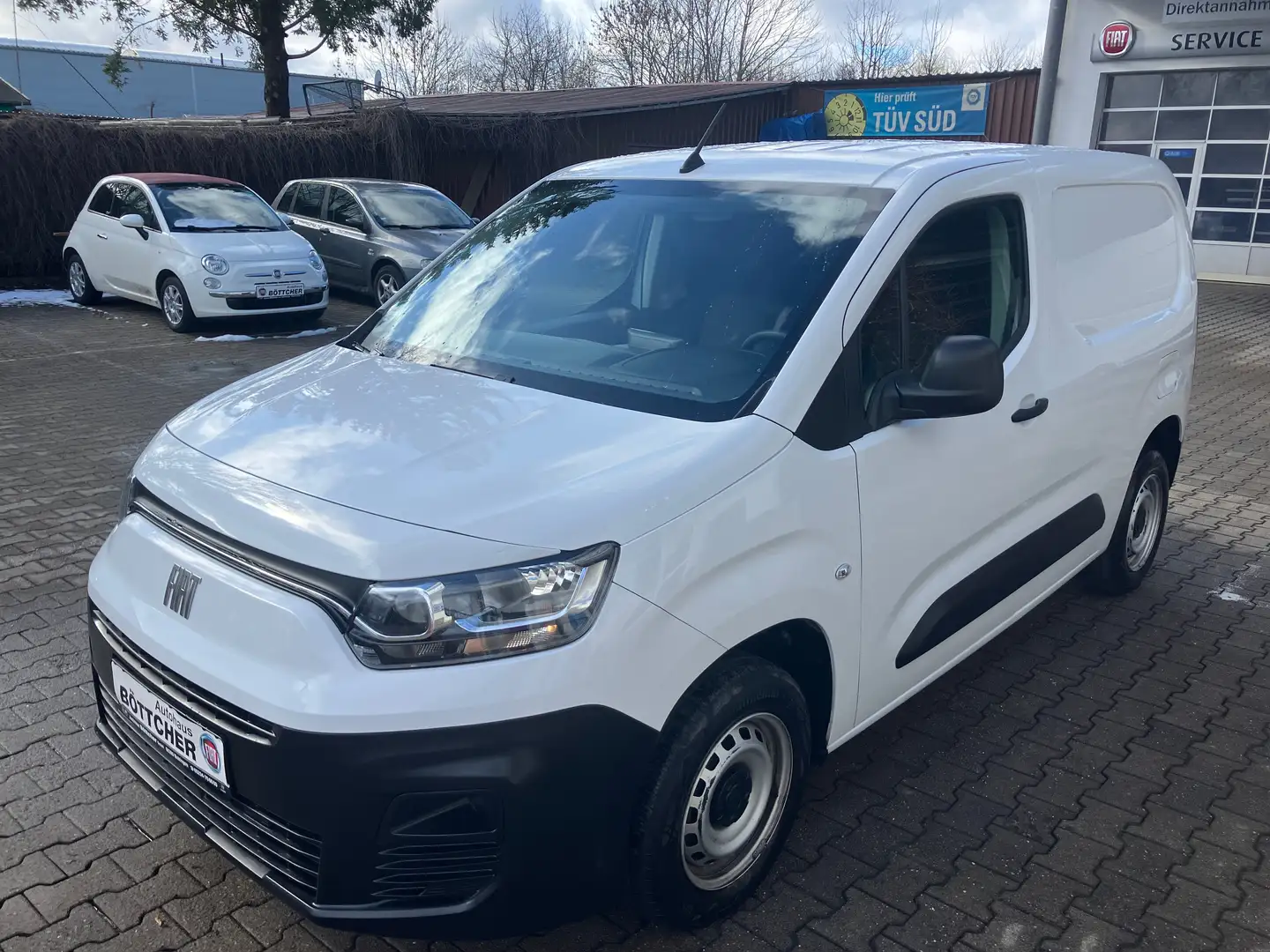 Fiat Doblo Kastenwagen L1 1.5 BlueHDi 75 kW Weiß - 2