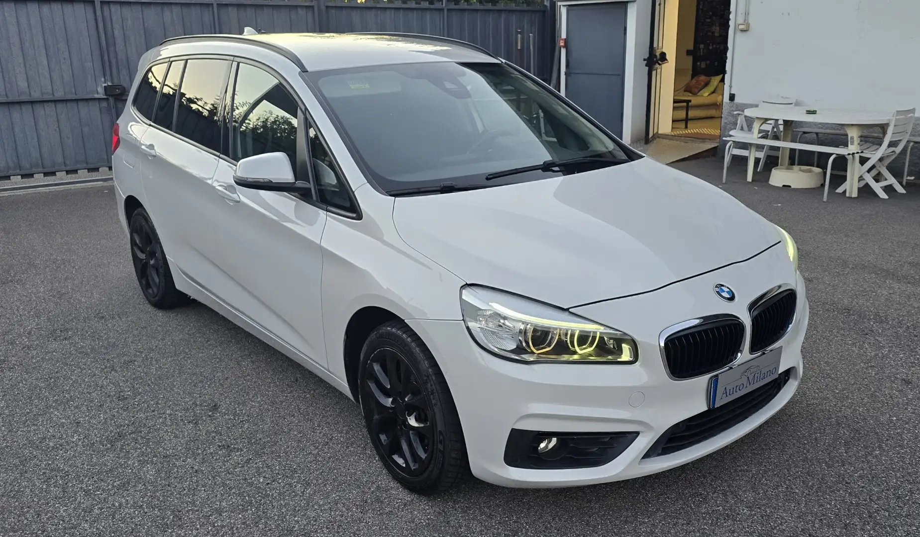 BMW 216 216d Gran Tourer Advantage auto 7p.ti Blanc - 2
