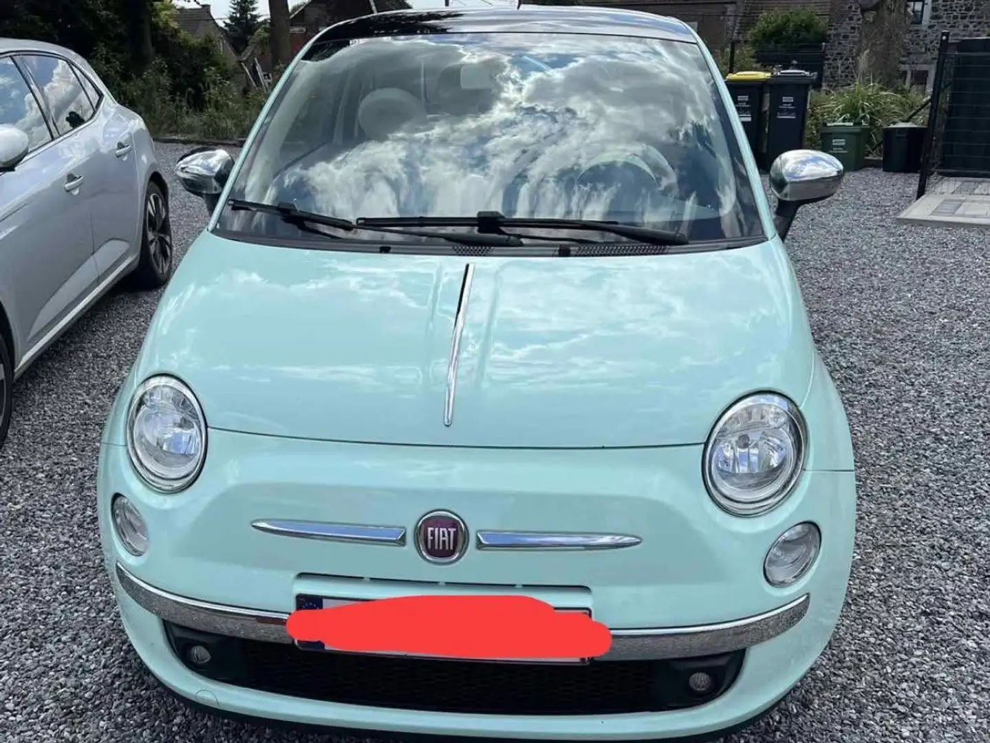 Fiat 500 500 1.2i Lounge Blauw - 2