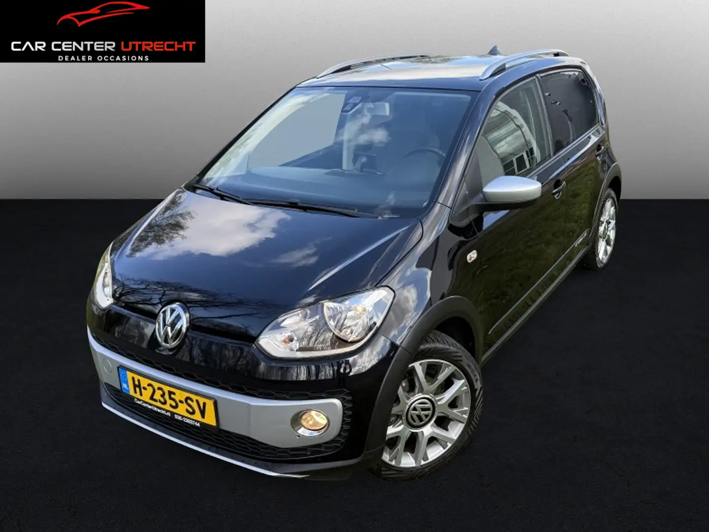 Volkswagen up! 1.0 cross up! BlueMotion AIRCO NAVI UNIEK!! Noir - 1