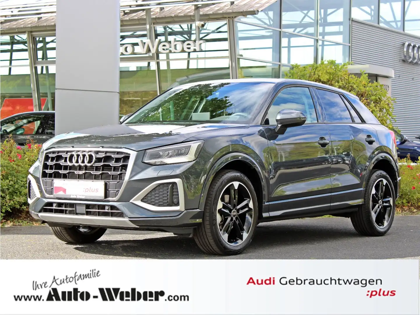 Audi Q2 30TFSI AHK STANDHZ NAV+ SMARTPHONE VC Grau - 1