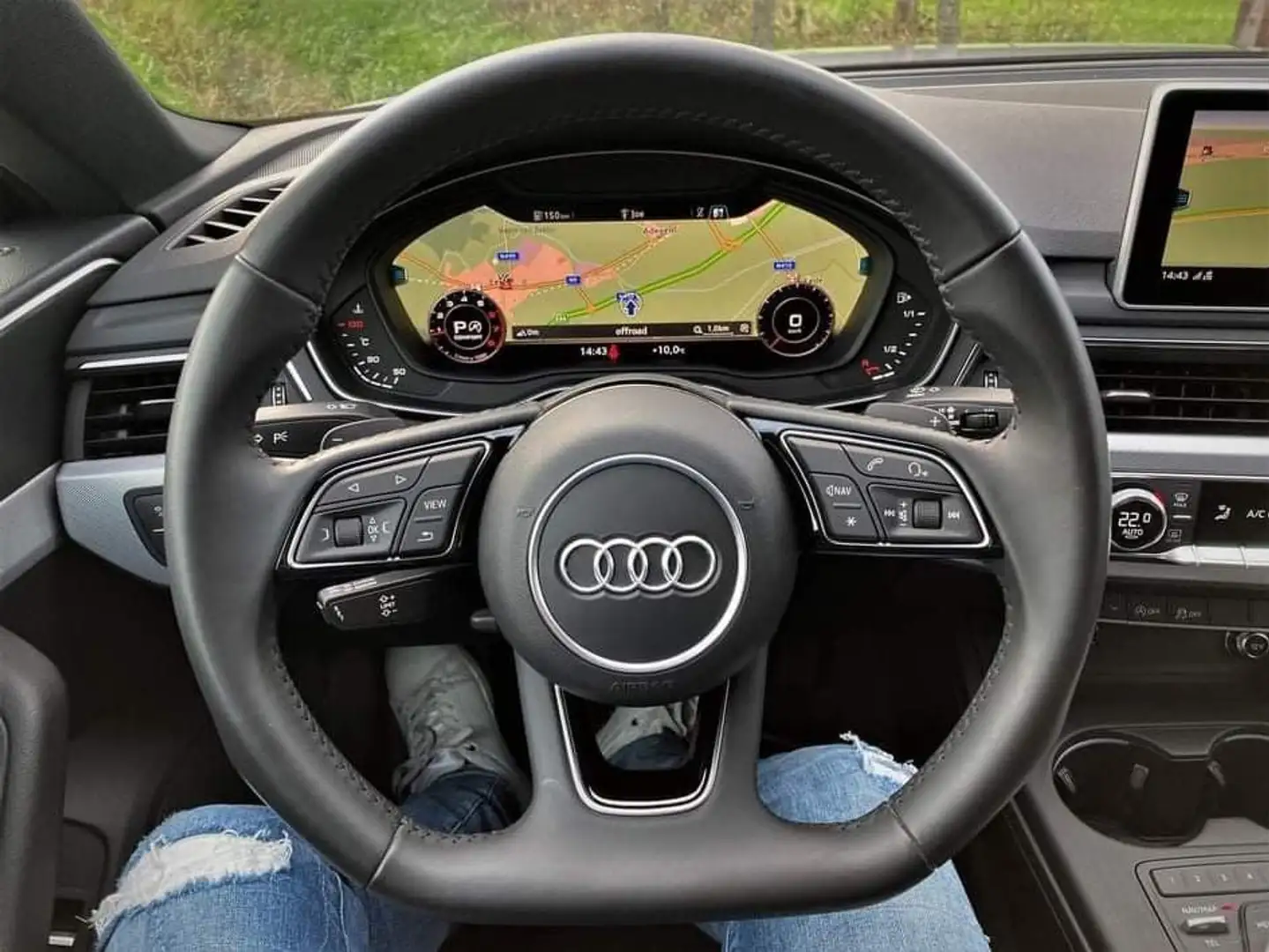 Audi A5 Sportback 40 TFSI S tronic design Gris - 2
