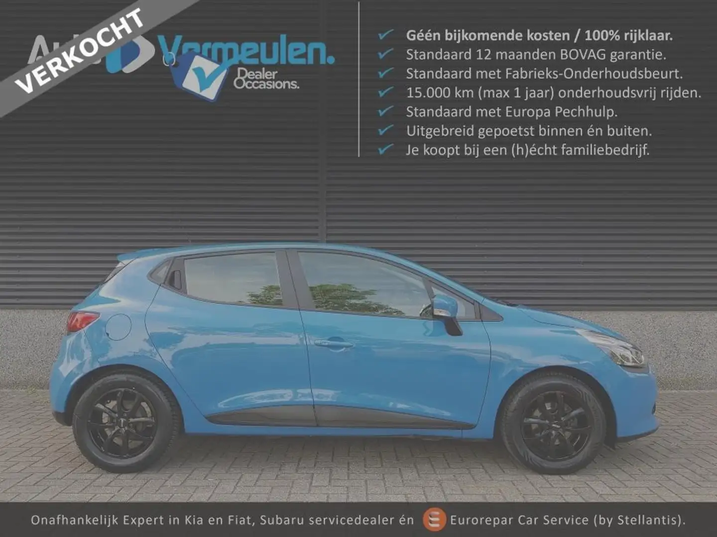 Renault Clio Expression 0.9 TCe VERKOCHT Blauw - 1