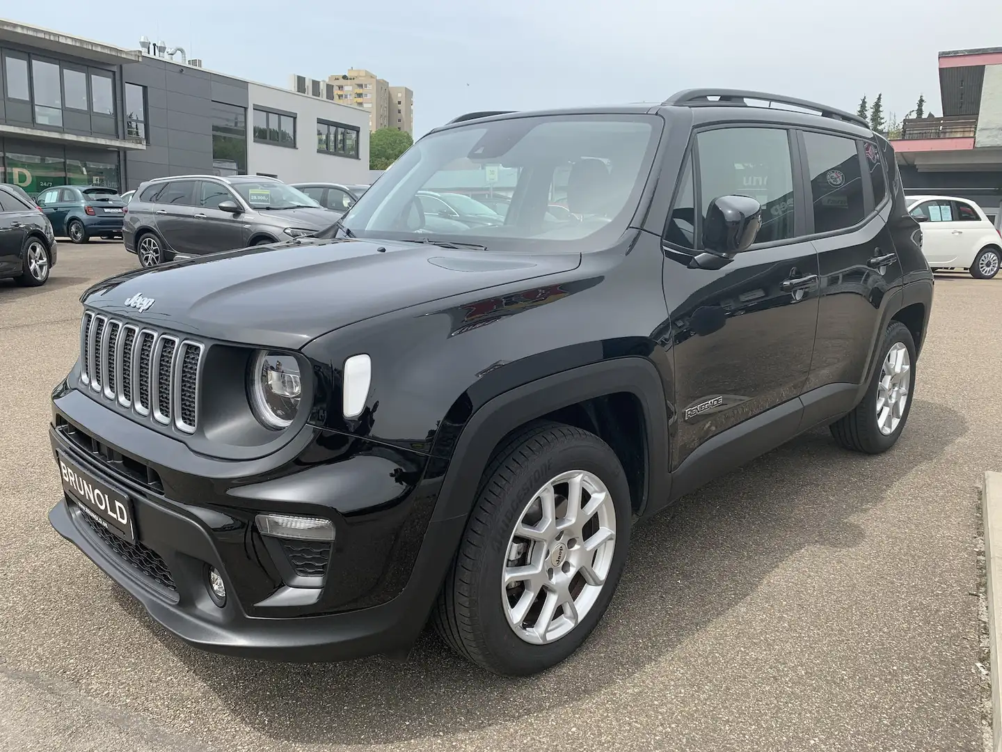 Jeep Renegade 1.5 e-Hybrid Automatik Limited *AKTION* Schwarz - 2