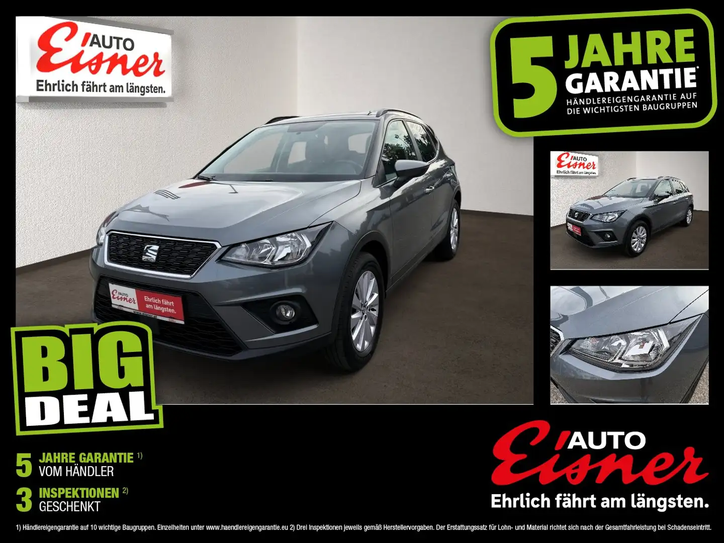 SEAT Arona Style EcoTSI elSitz Grau - 1