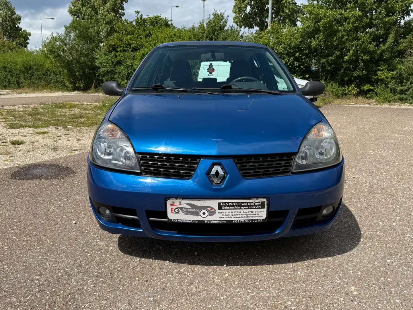 Renault Clio II Campus*5-TRG.*KLIMA*ALU*TMPT*Neu TÜV+AU* Blau - 2