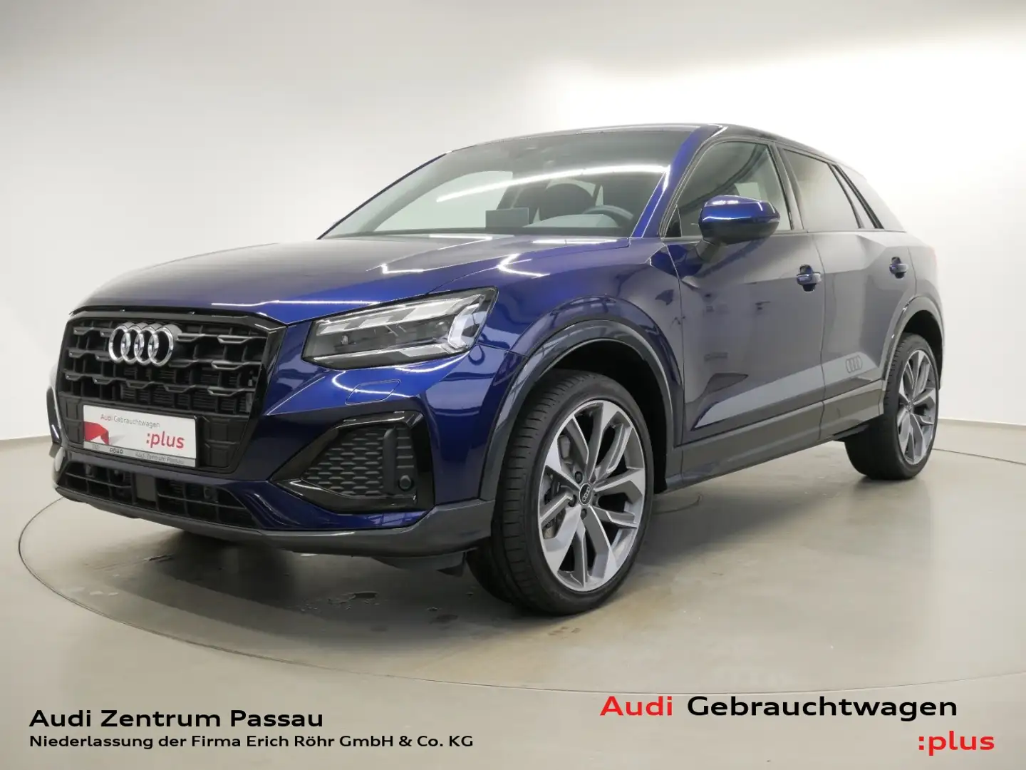 Audi Q2 35 TFSI S tro. advanced MATRIX AHK virt. Cock.+ Blu/Azzurro - 1