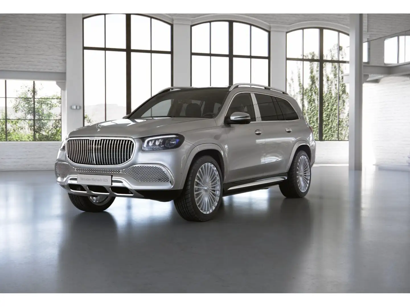 Mercedes-Benz GLS 600 Maybach Pano*Fond-Ent*AIR+3,5tAHK*Stdhzg Silber - 1