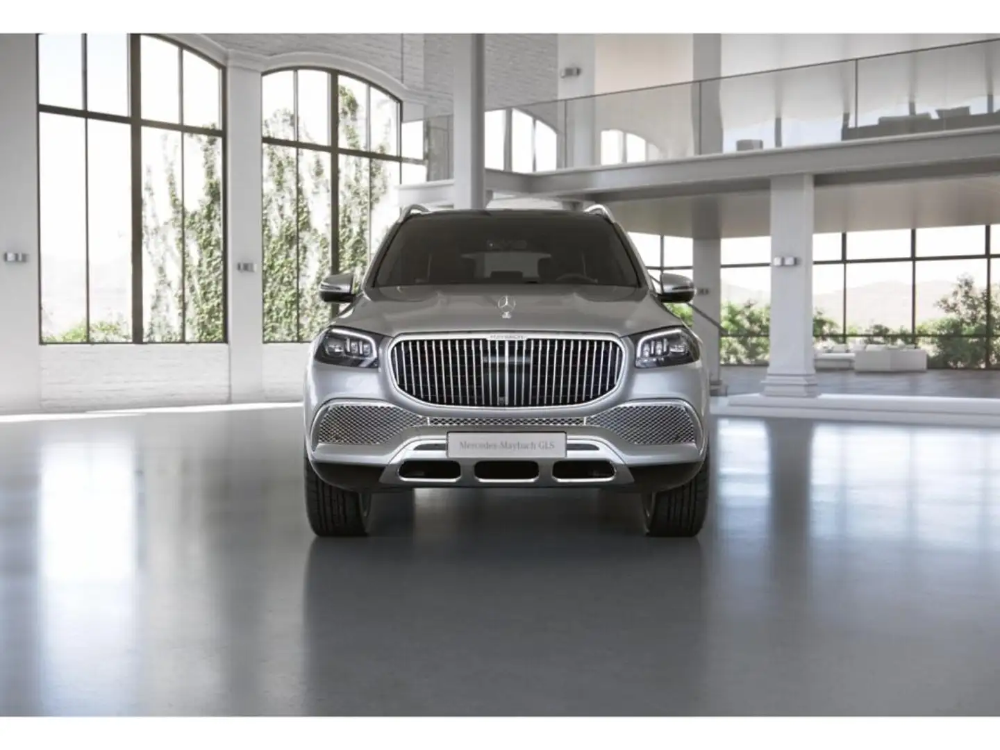 Mercedes-Benz GLS 600 Maybach Pano*Fond-Ent*AIR+3,5tAHK*Stdhzg Silber - 2