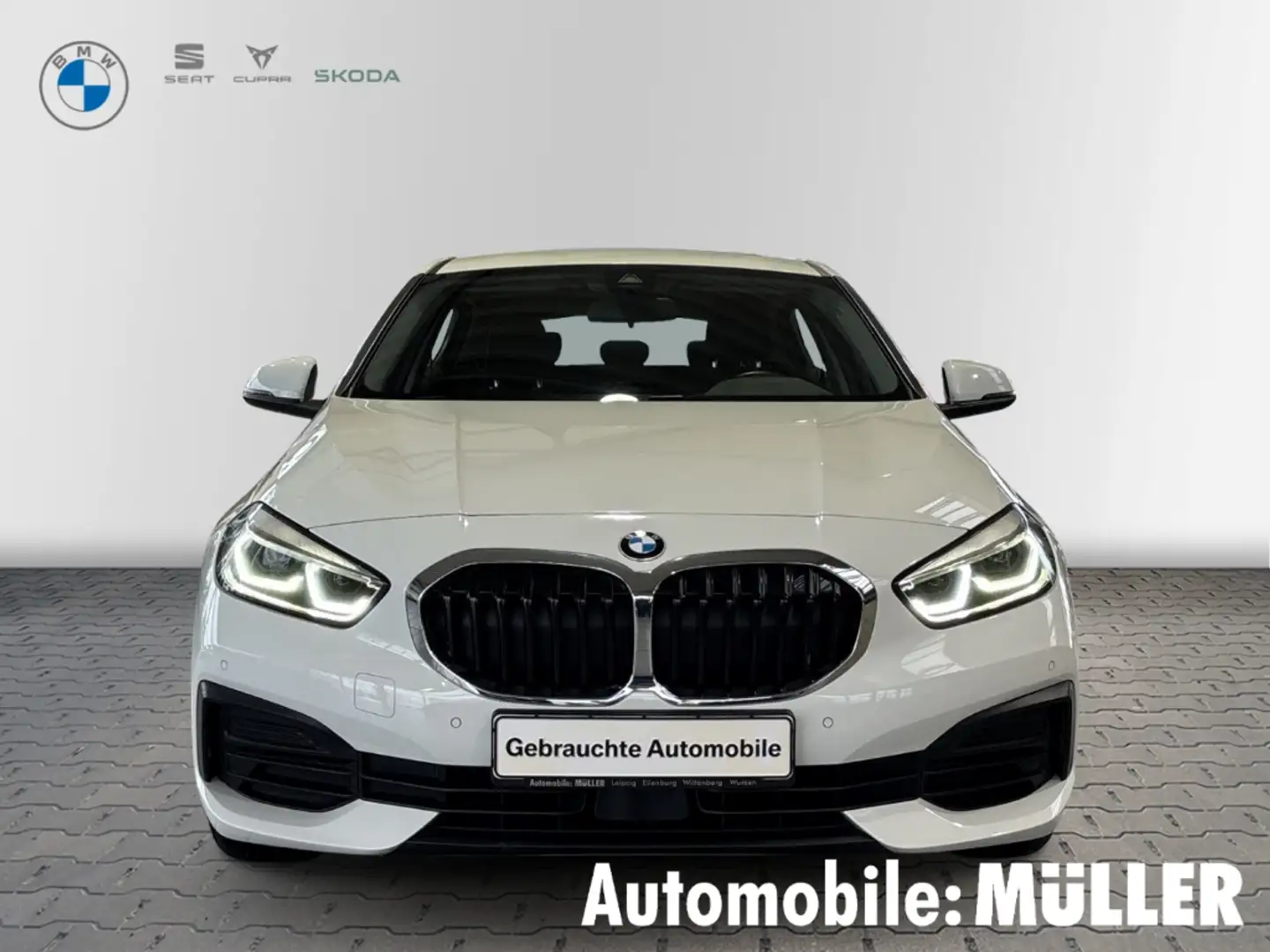BMW 118 i Navi Digitales Cockpit LED Sperrdiff. Fahrerprof Weiß - 2