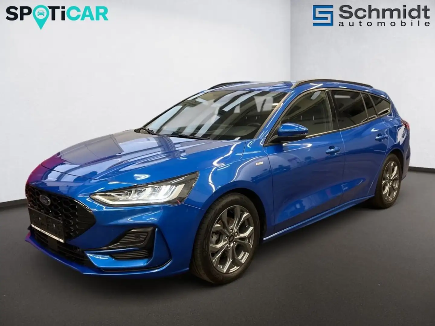Ford Focus ST-Line Tra. 1,0 EBoost 125PS MHEV M6 F Blau - 2