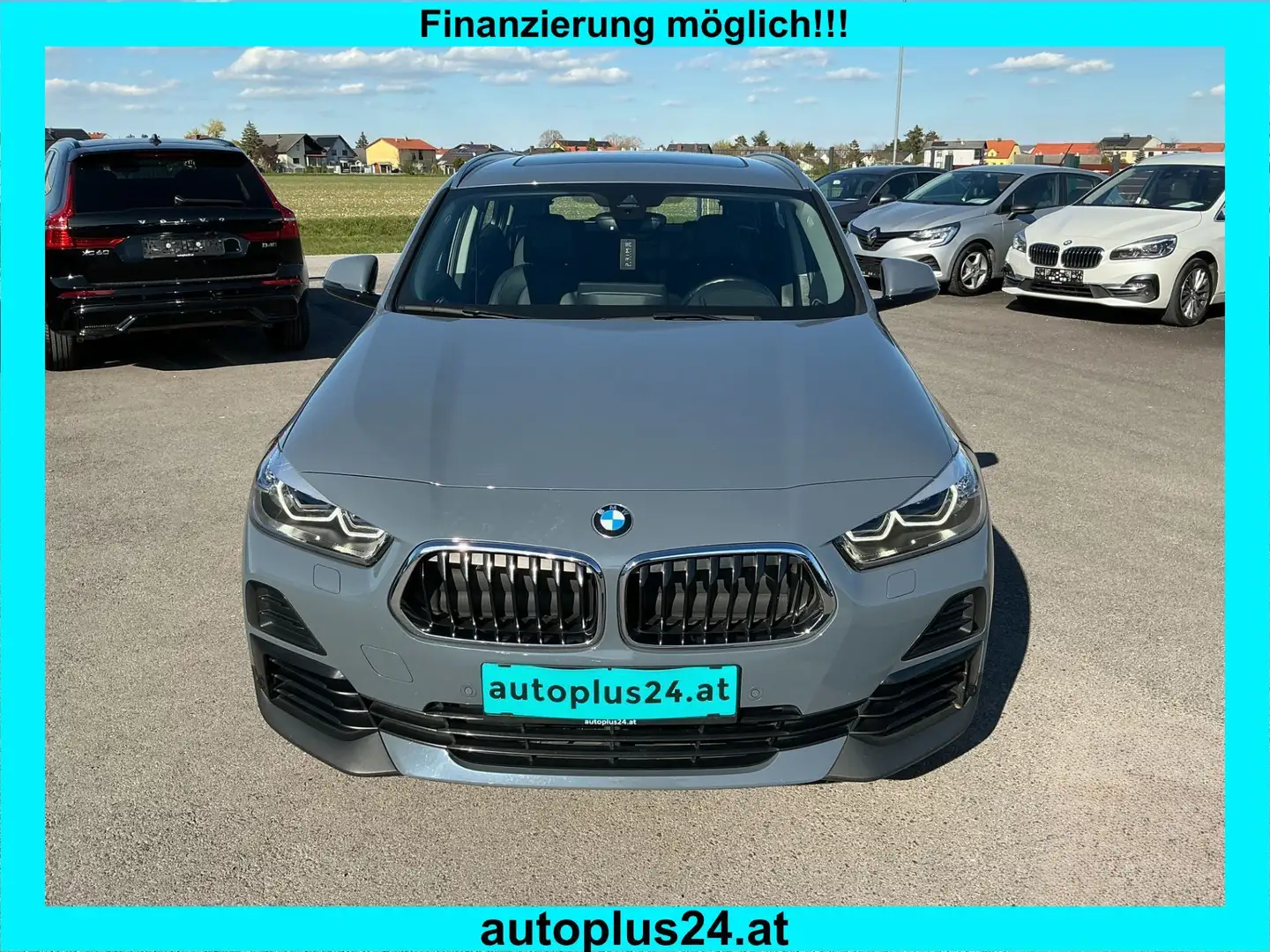 BMW X2 sDrive 16d Aut. *HEAD-UP *LEDER *PANORAMA Silber - 2