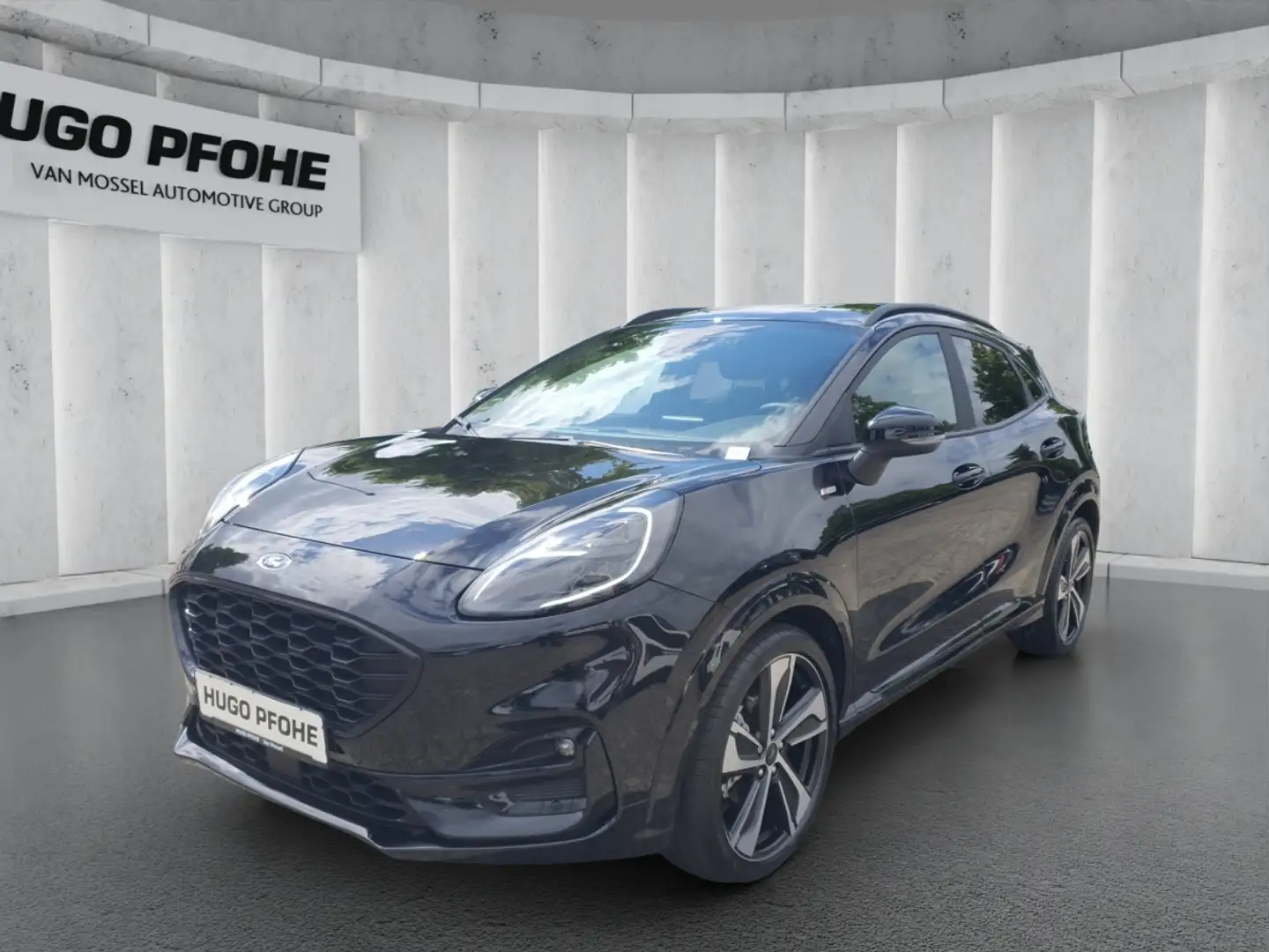 Ford Puma ST-Line X 1.0 EB MHEV LED ACC RFK SHZ LMF BT Zwart - 1