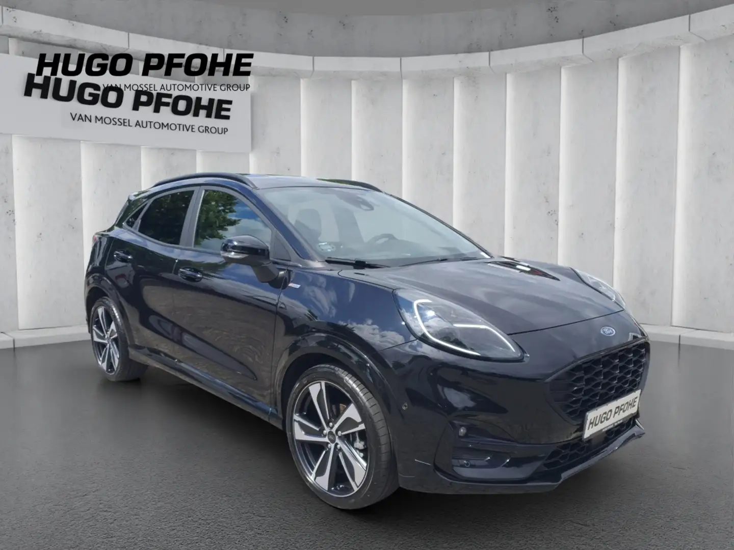Ford Puma ST-Line X 1.0 EB MHEV LED ACC RFK SHZ LMF BT Zwart - 2