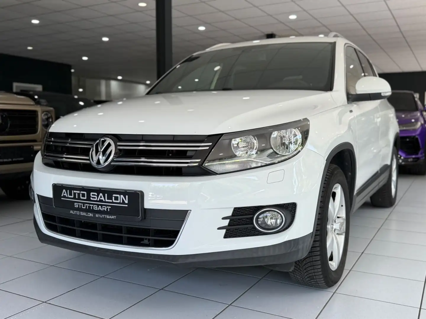 Volkswagen Tiguan Lounge Sport & Style 4M DSG*NAVI*R-KAM* Blanc - 1