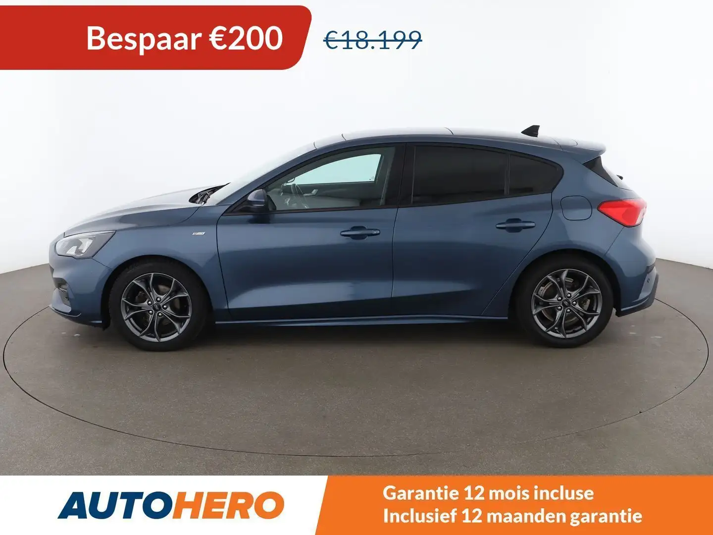Ford Focus 1.5 EcoBoost ST-Line Blauw - 1