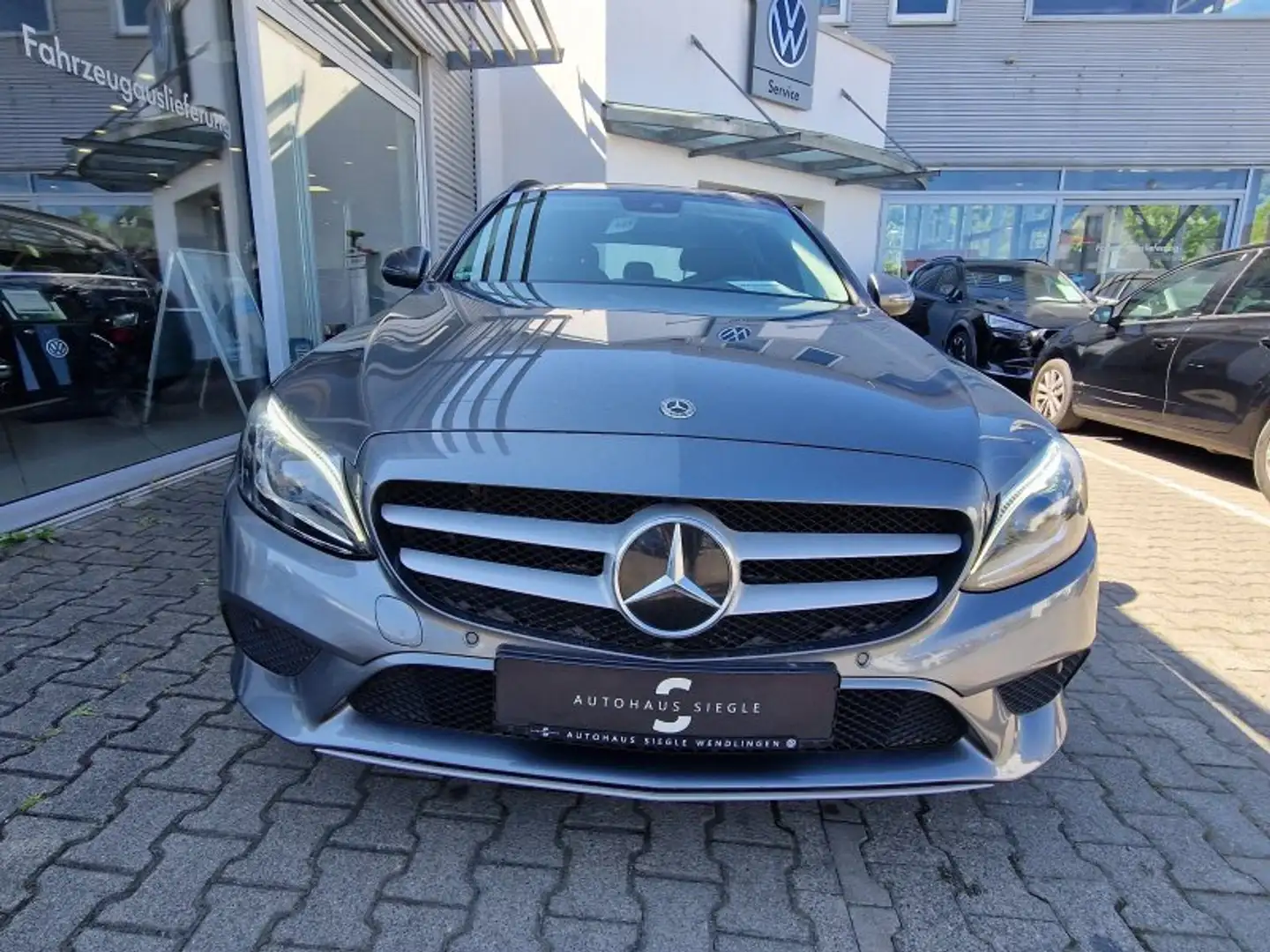 Mercedes-Benz C 200 d T Navi Tempomat LED Kamera ALU Sitzheizung Grau - 2