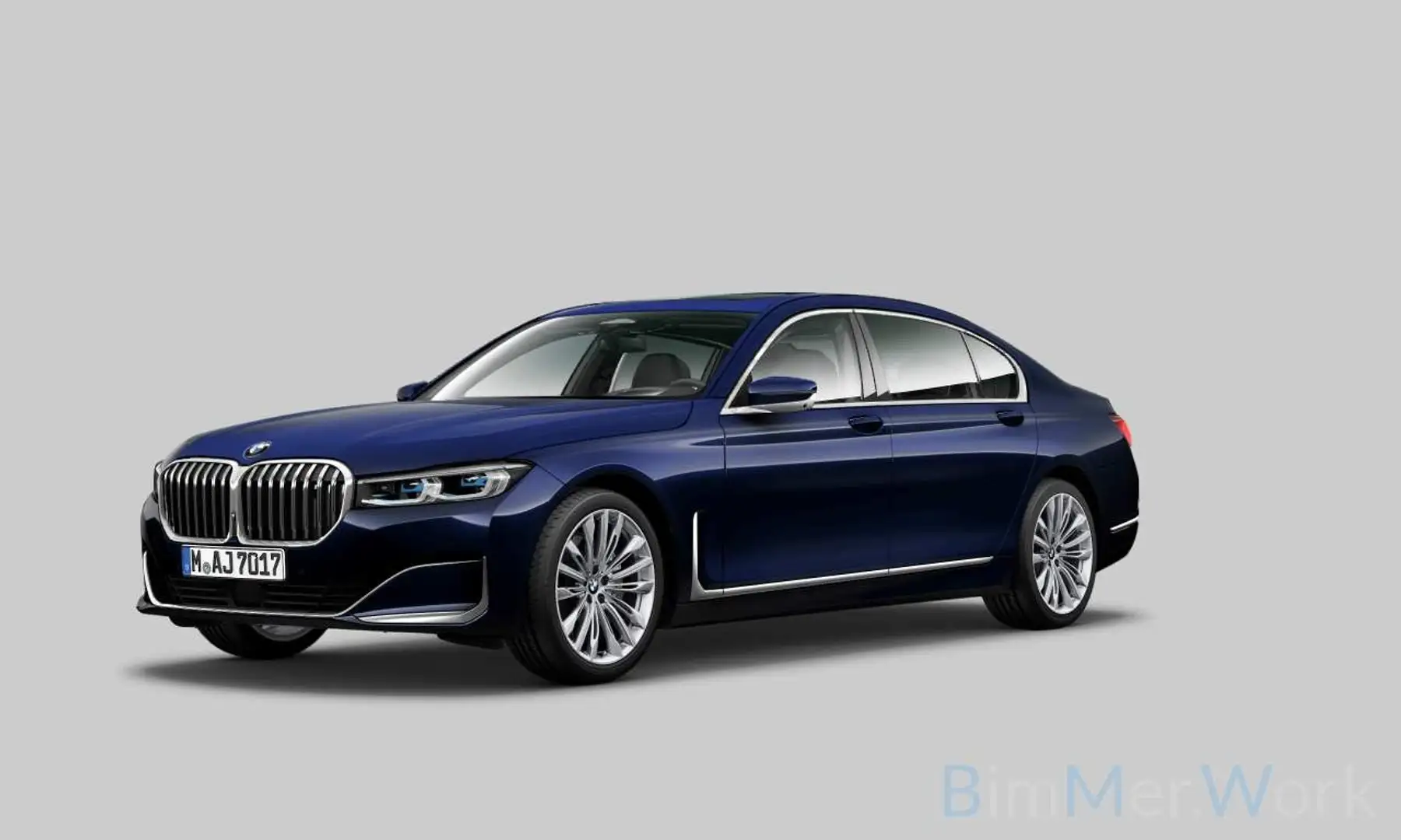 BMW 750 d Lang xDrive+MegaVoll+UPE165.000€+ Blau - 1