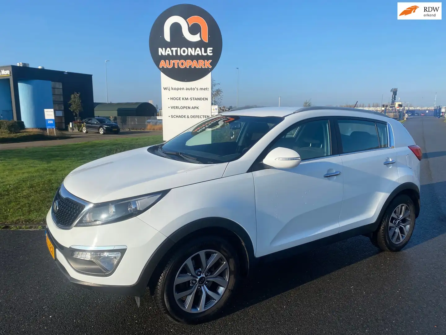 Kia Sportage 2014 * 1.6 GDI ComfortLine * EXPORT & HANDEL Weiß - 1