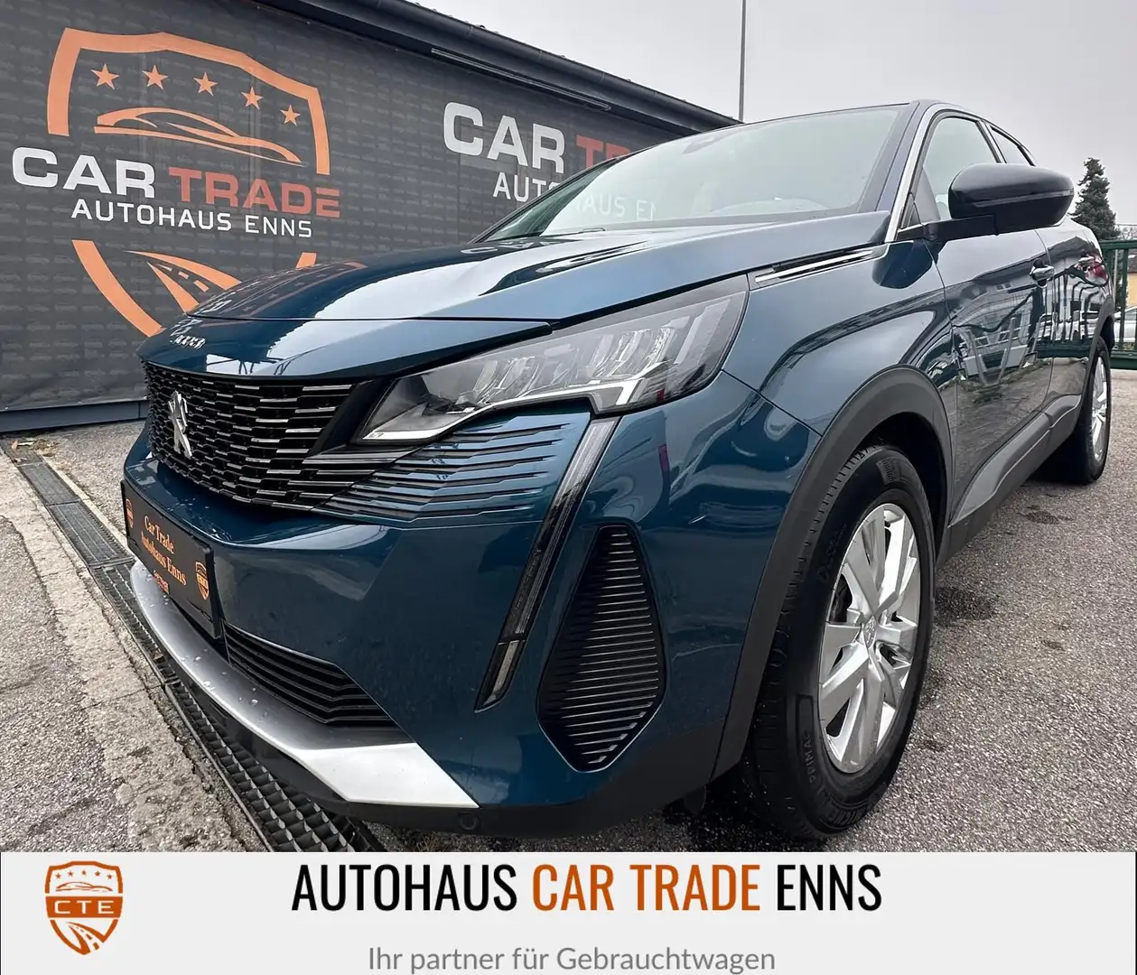Peugeot 3008 PureTech 130 EAT8 Active Pack Bleu - 1