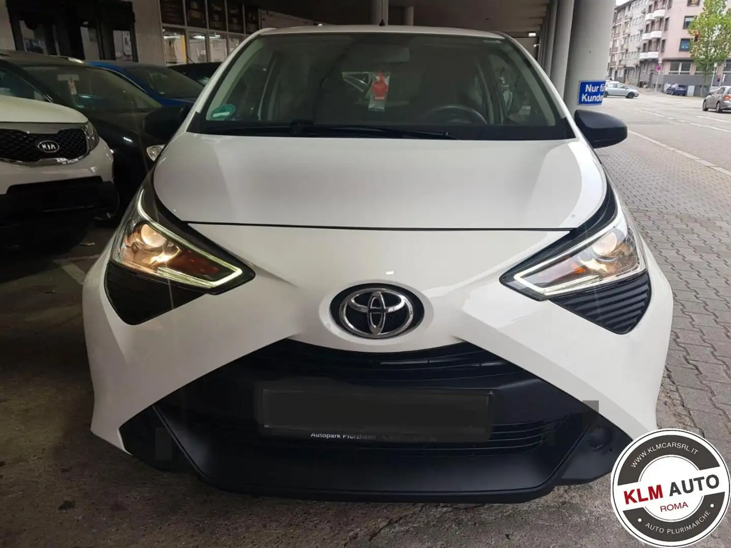 Toyota Aygo Aygo AYGO x/1HAND/Klima Bianco - 2