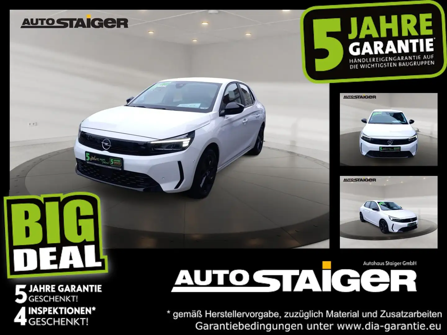 Opel Corsa F 1.2 Facelift Klima, PDC, SHZ, Kamera Blanc - 1
