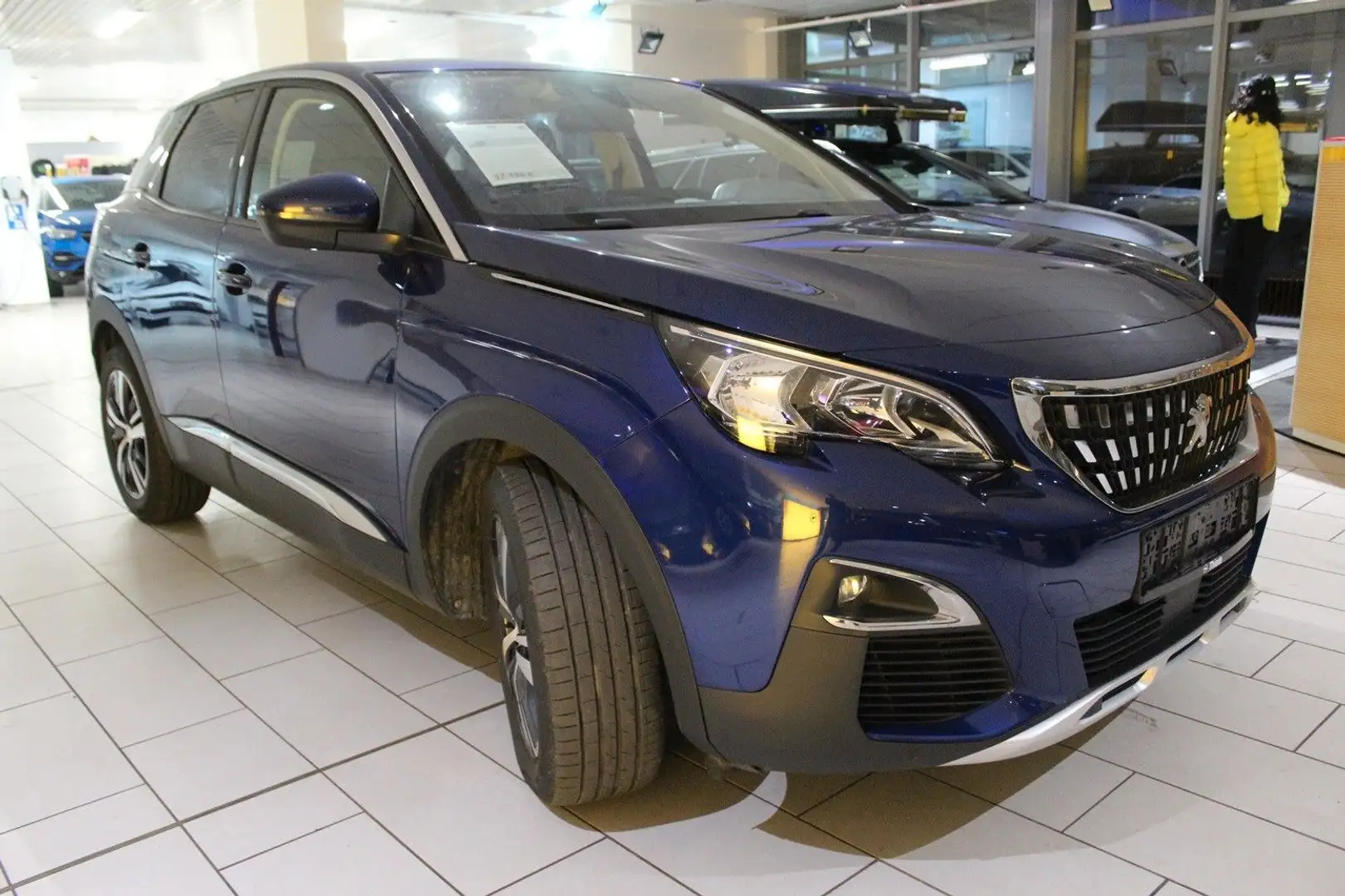 Peugeot 3008 Allure 1.5D NAVI/LED/SHZ/PDC/T-LEDER/TEMPO Kék - 2