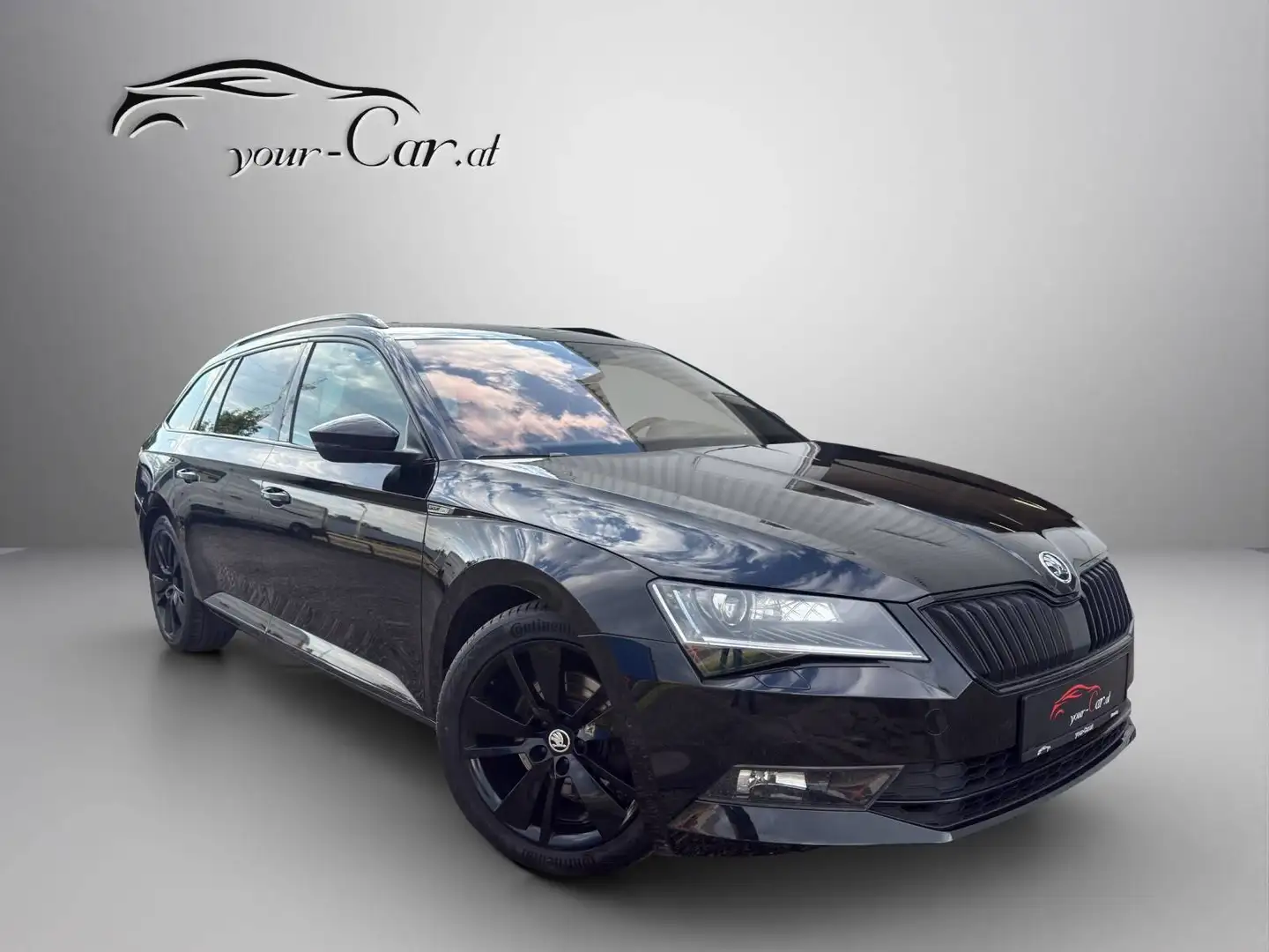 Skoda Superb Superb Kombi 2,0 TDI Sportline 4x4 DSG Sportline Schwarz - 1
