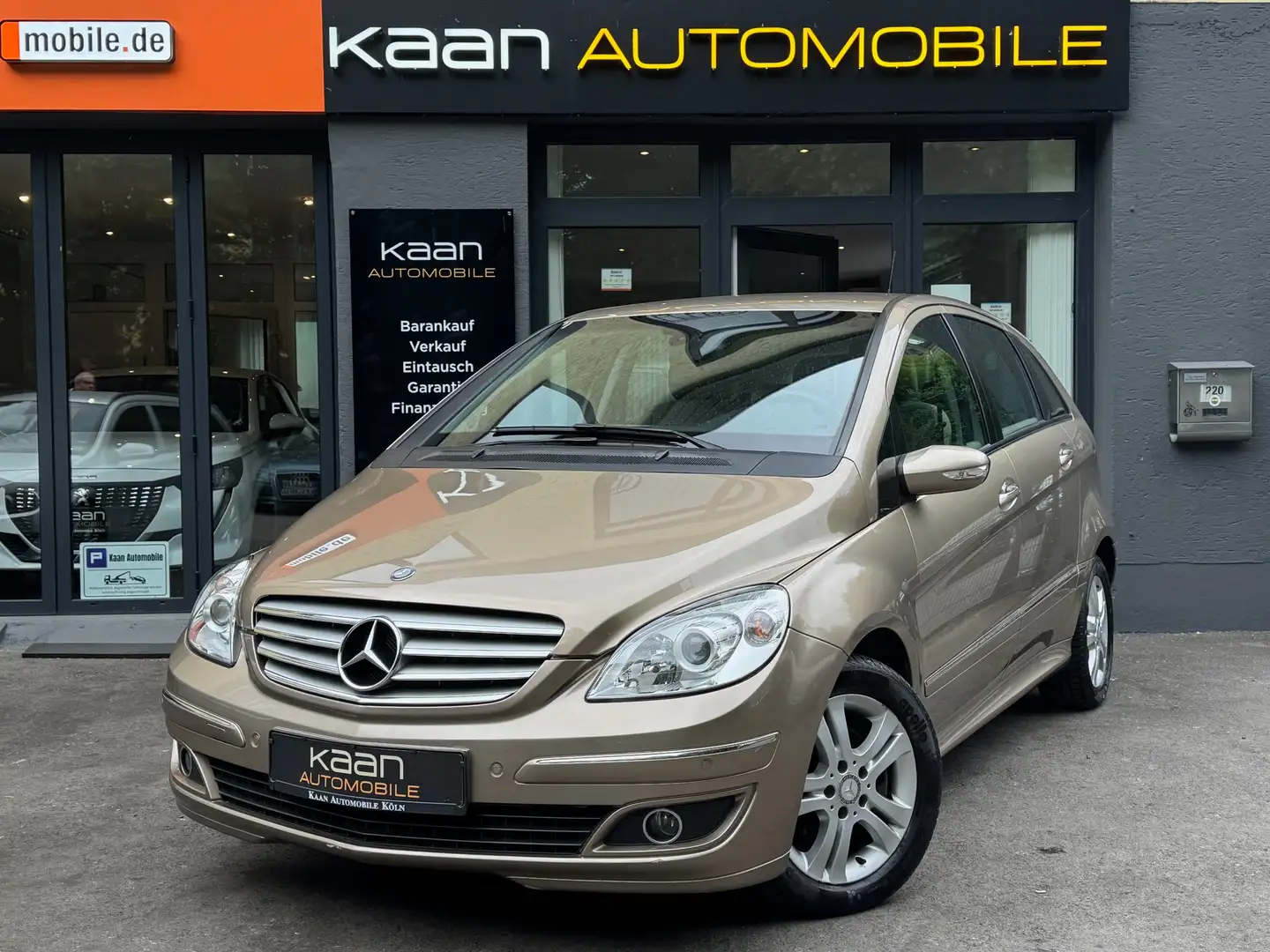 Mercedes-Benz B 200 Turbo/TÜV-07.2026/LEDER/KLIMA/TEMPO/PDC/ Beige - 1