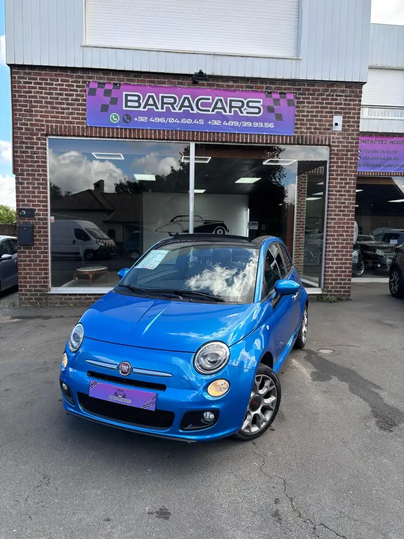 Fiat 500C 1.2i Sport Blau - 2