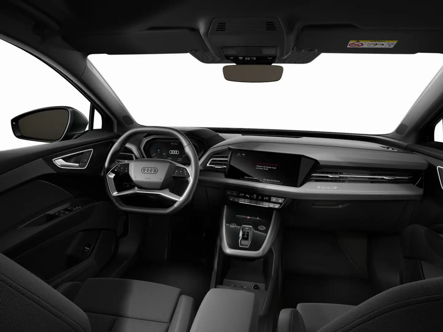 Audi Q4 e-tron 45 S line Blackp./AHK/Kamera/ACC/LED Schwarz - 2