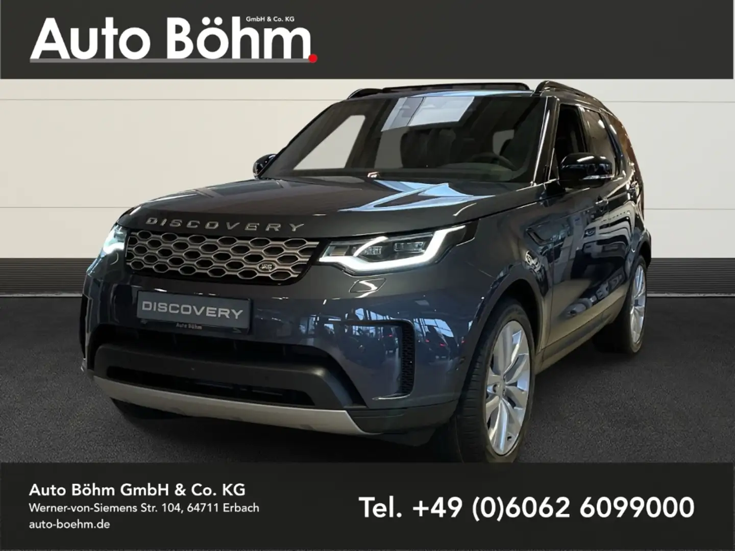 Land Rover Discovery 5 D250 S+ACC+St.Hzg+AHK+7-Sitzer+Reling Blau - 1