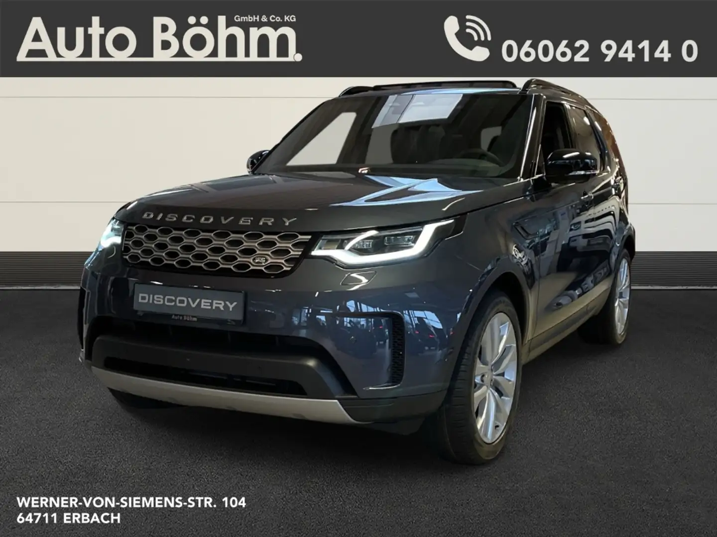Land Rover Discovery 5 D250 S+ACC+St.Hzg+AHK+7-Sitzer+Reling Blau - 1
