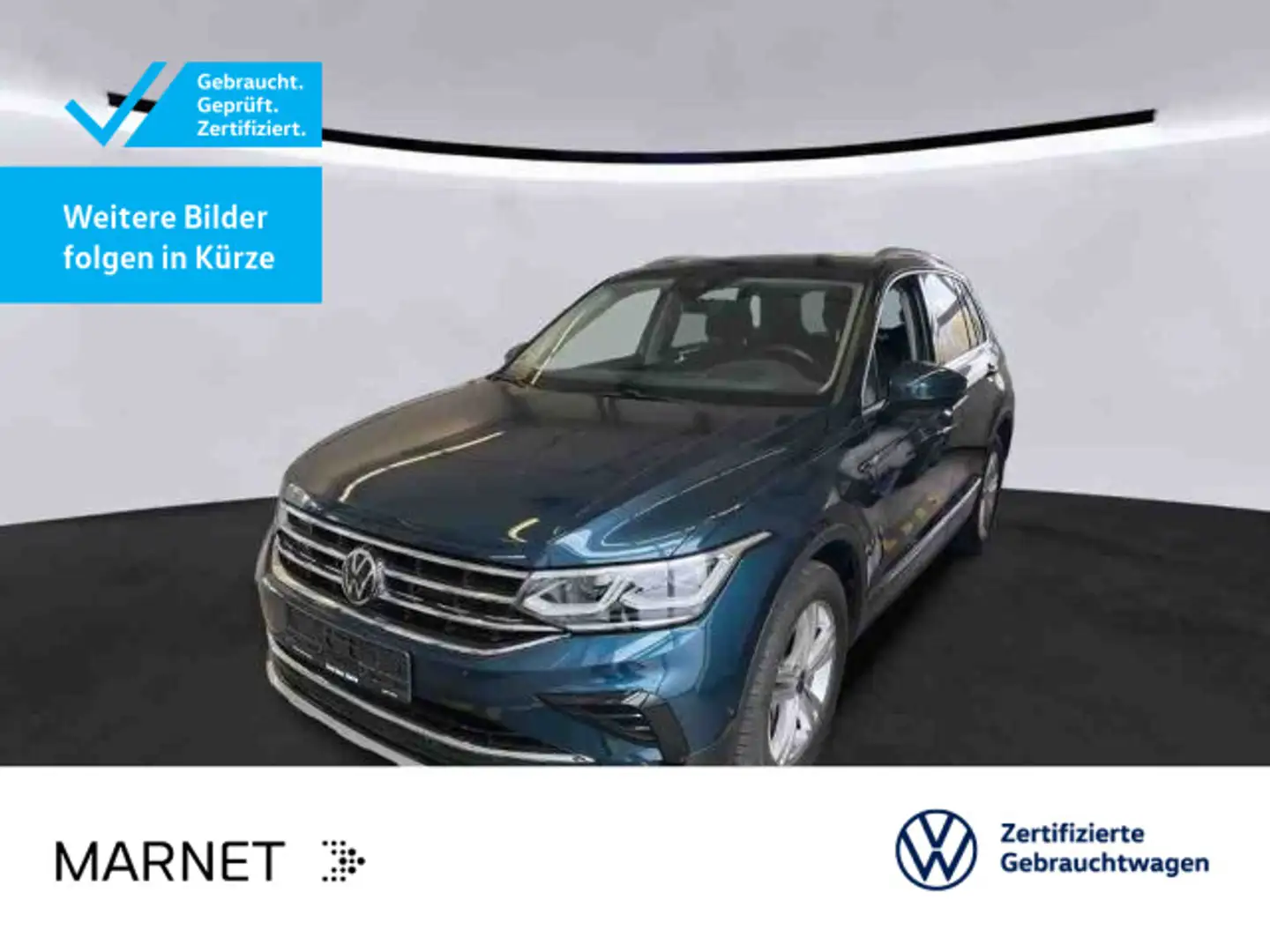 Volkswagen Tiguan Elegance 4Motion 2.0 TSI DSG Navi*AHK*Pan Blauw - 1