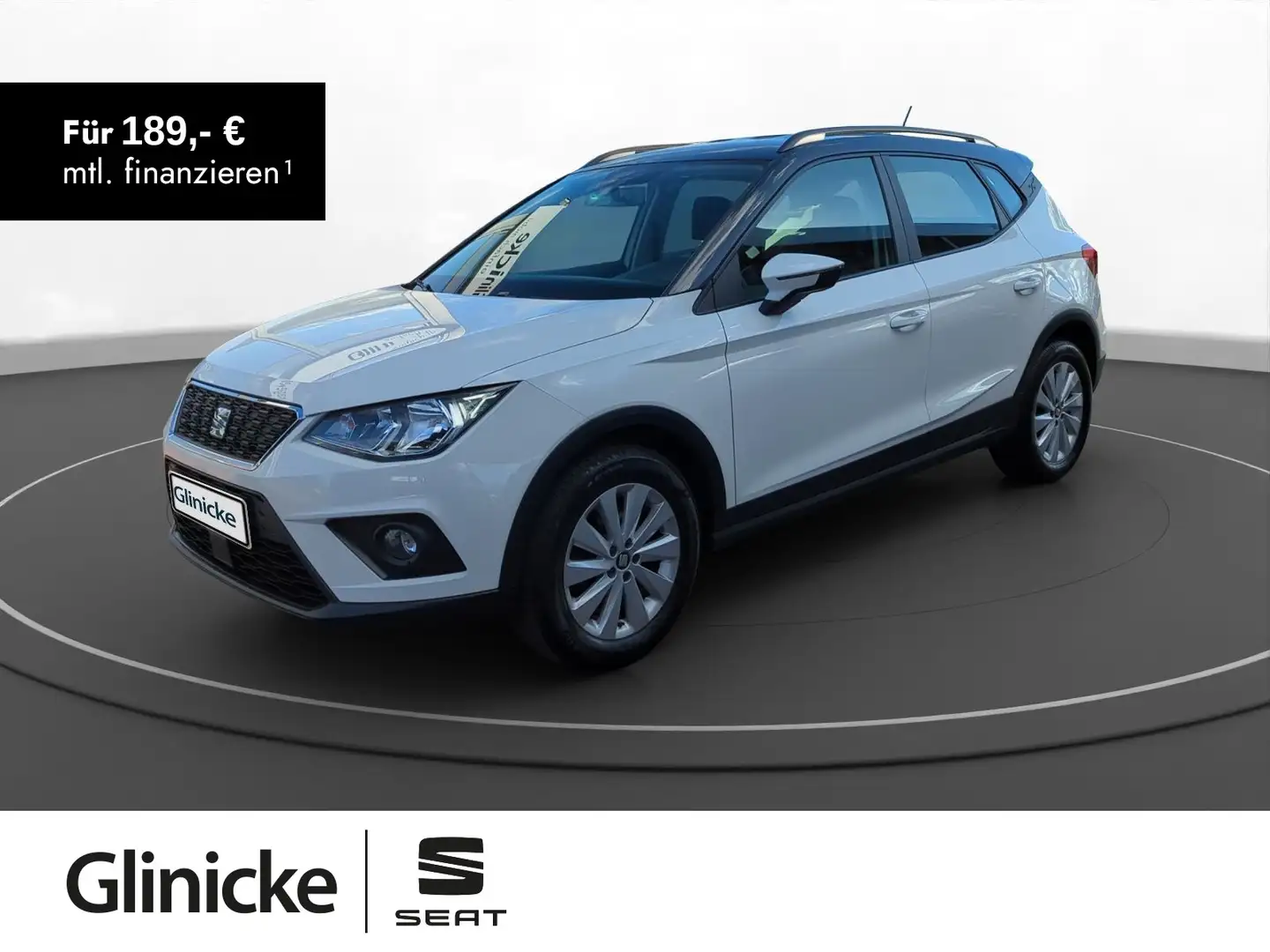 SEAT Arona 1.0 TSI Style Klima Blanc - 1